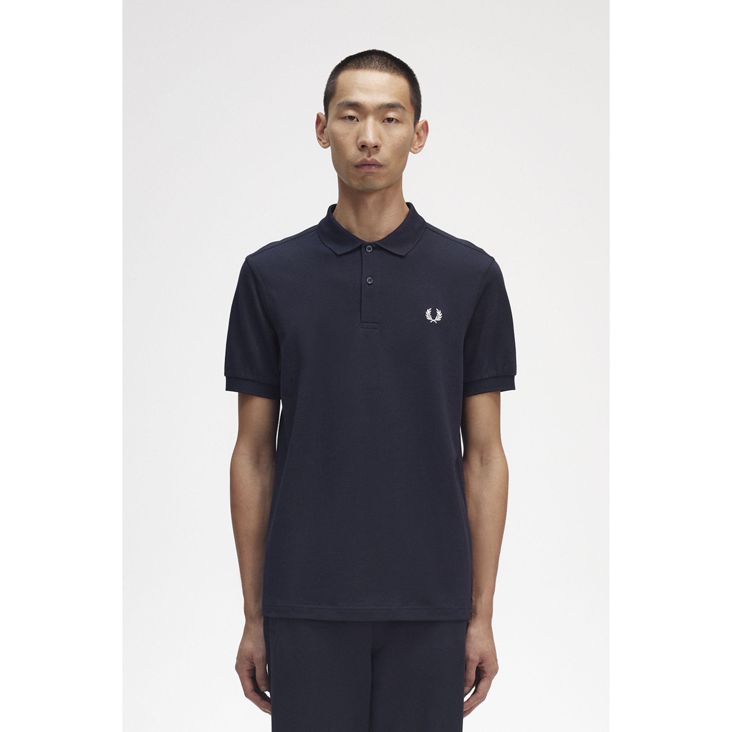 Polo Fred Perry Shirt  Azul Marion  Navy  Ice