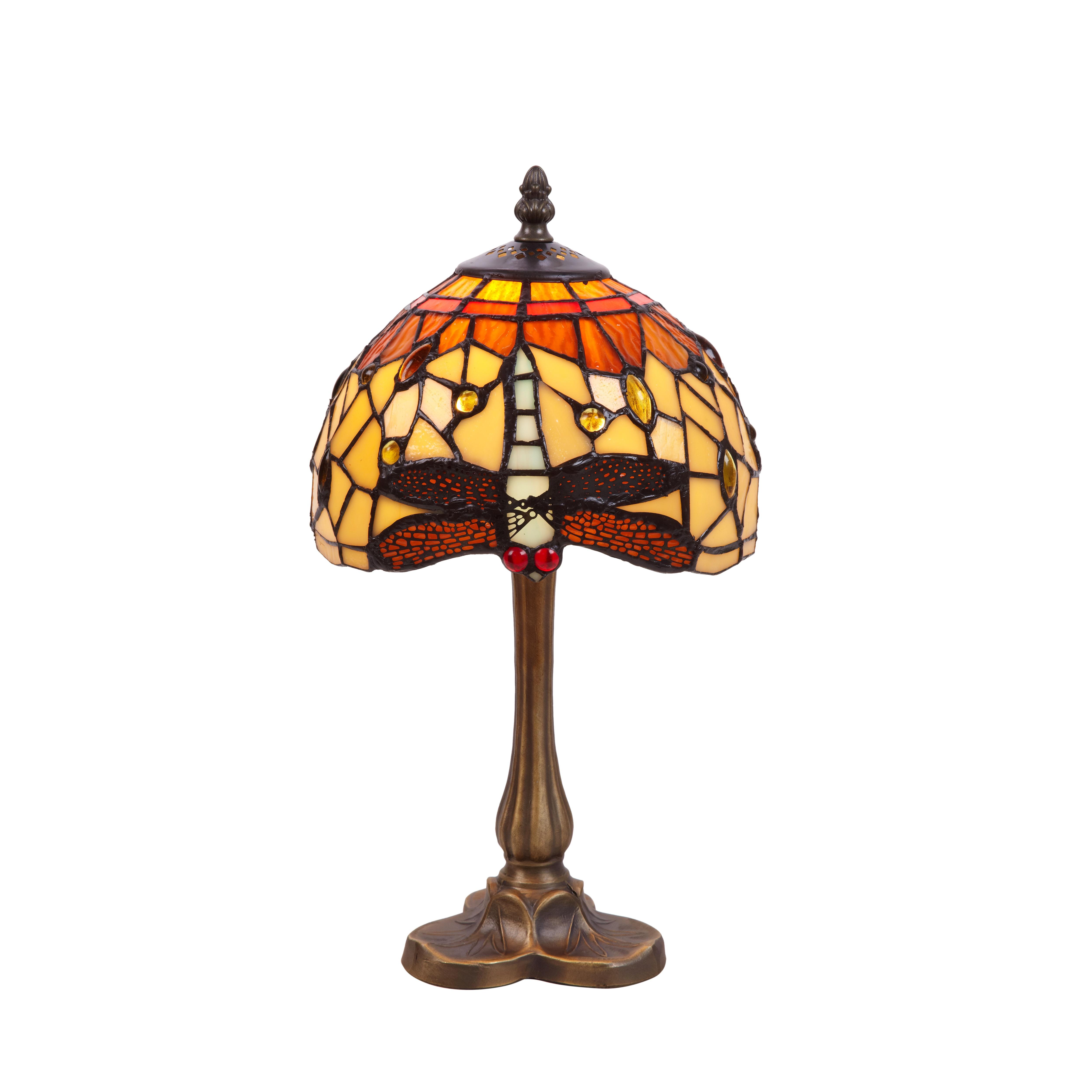 Sobremesa manor base de foma trébol diámetro 20cm Serie Belle Amber FIJALO LG232870