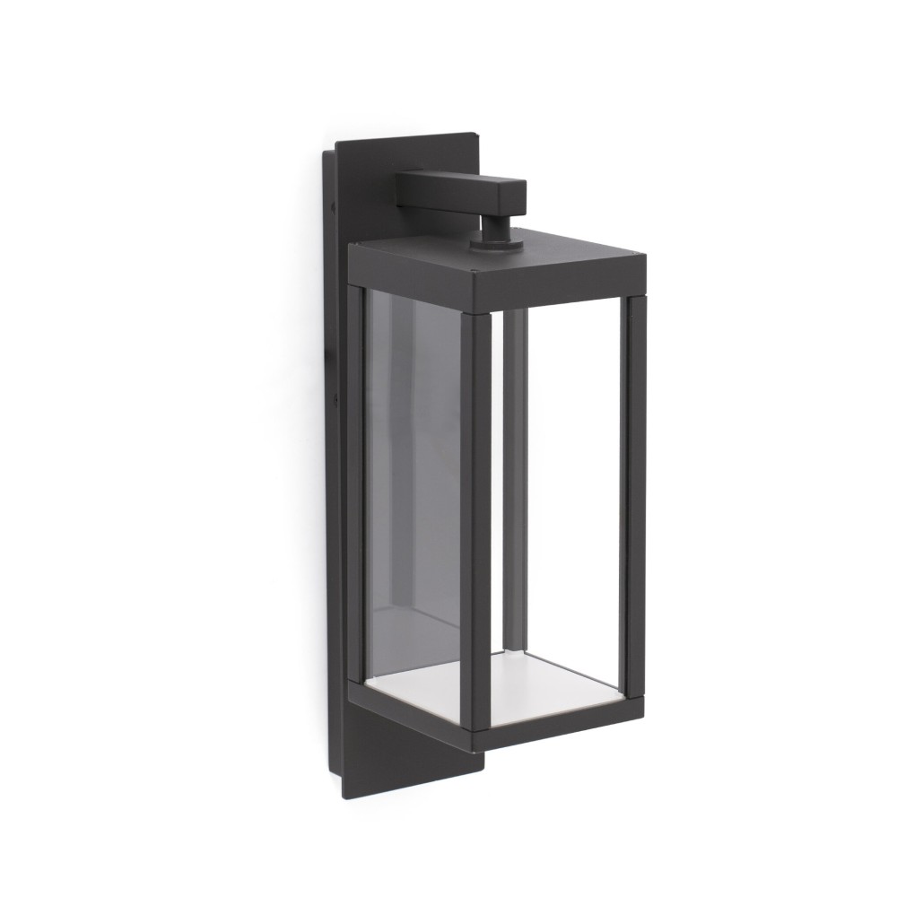 Aplique de pared Faro Barcelona - Kerala con LED integrado de 13 W - Ideal para entradas y jardines, 824 lm, 3000 K