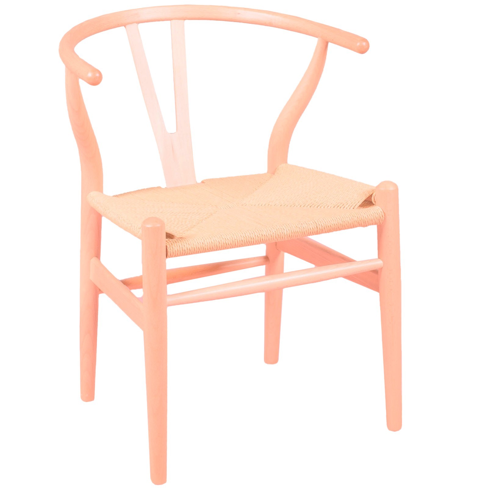 Nest Dream - Silla nórdica en madera de haya natural y cuerda ecológica - Wish