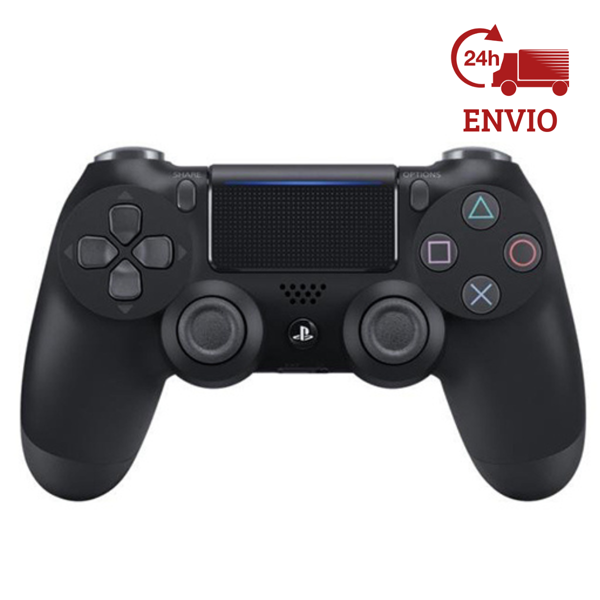 SONY PS4 - Mando Dualshock 4 inalámbrico V2 - PlayStation 4 Negro