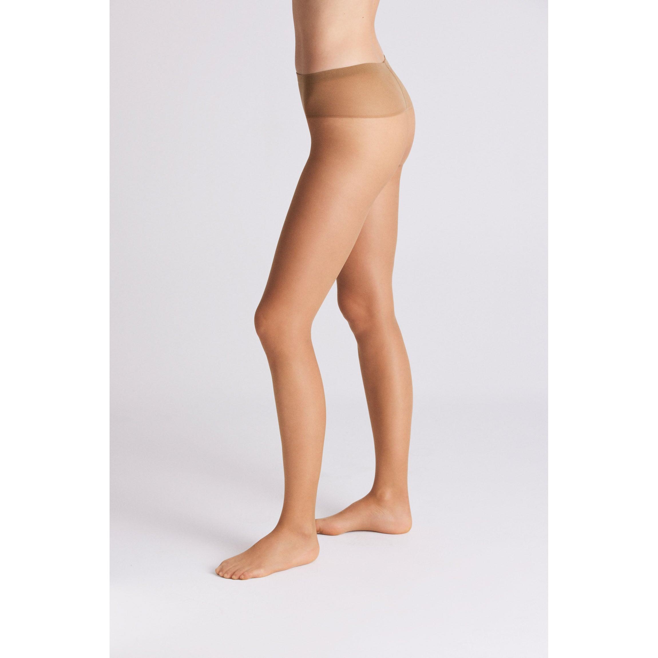 Ysabel Mora - Panty cintura baja 20 denier bronce