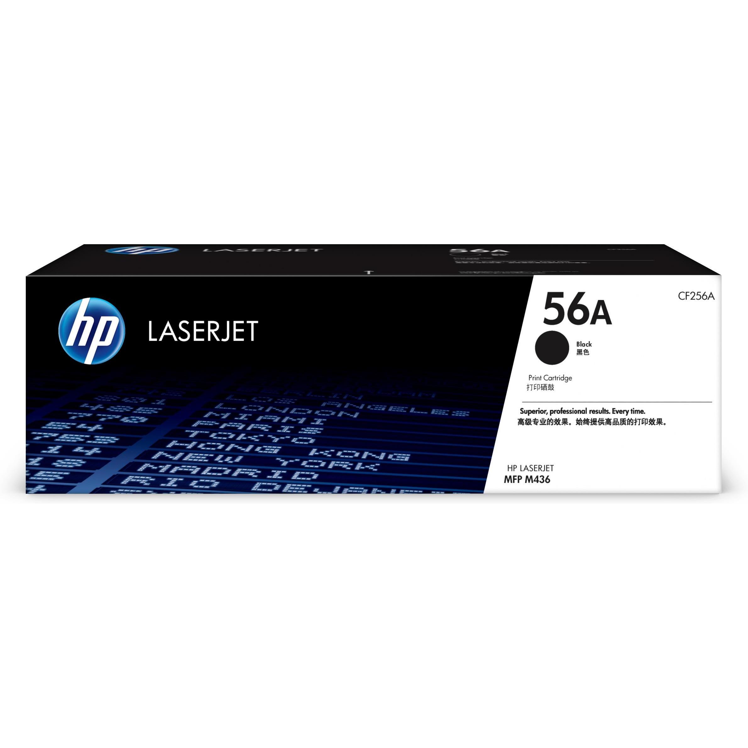 HP Cartucho de tóner original LaserJet 56A negro - Tóner para impresoras láser (7400 páginas, Negro, 1 pieza(s))