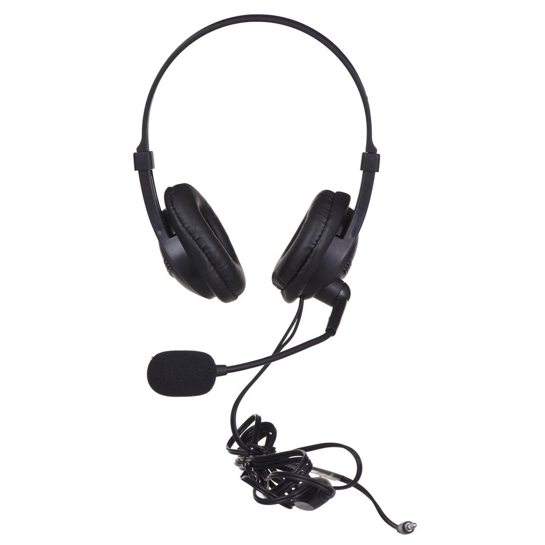 Ibox Auriculares con Micrófono Diadema I-box W1MV Negro Binaural 3.5mm | Alta Calidad de Sonido