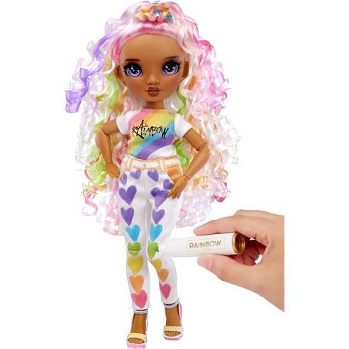 Mga Muñeca Rainbow High Colour & Create - Ojos Lila | Crea Tu Propia Muñeca
