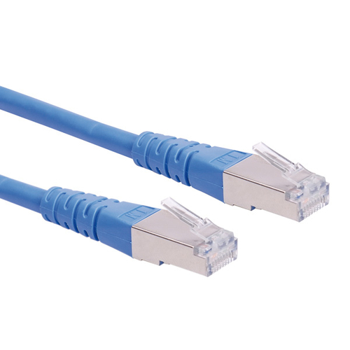 Roline Cable de conexión S/FTP RJ45 Cat 6 Azul 5m