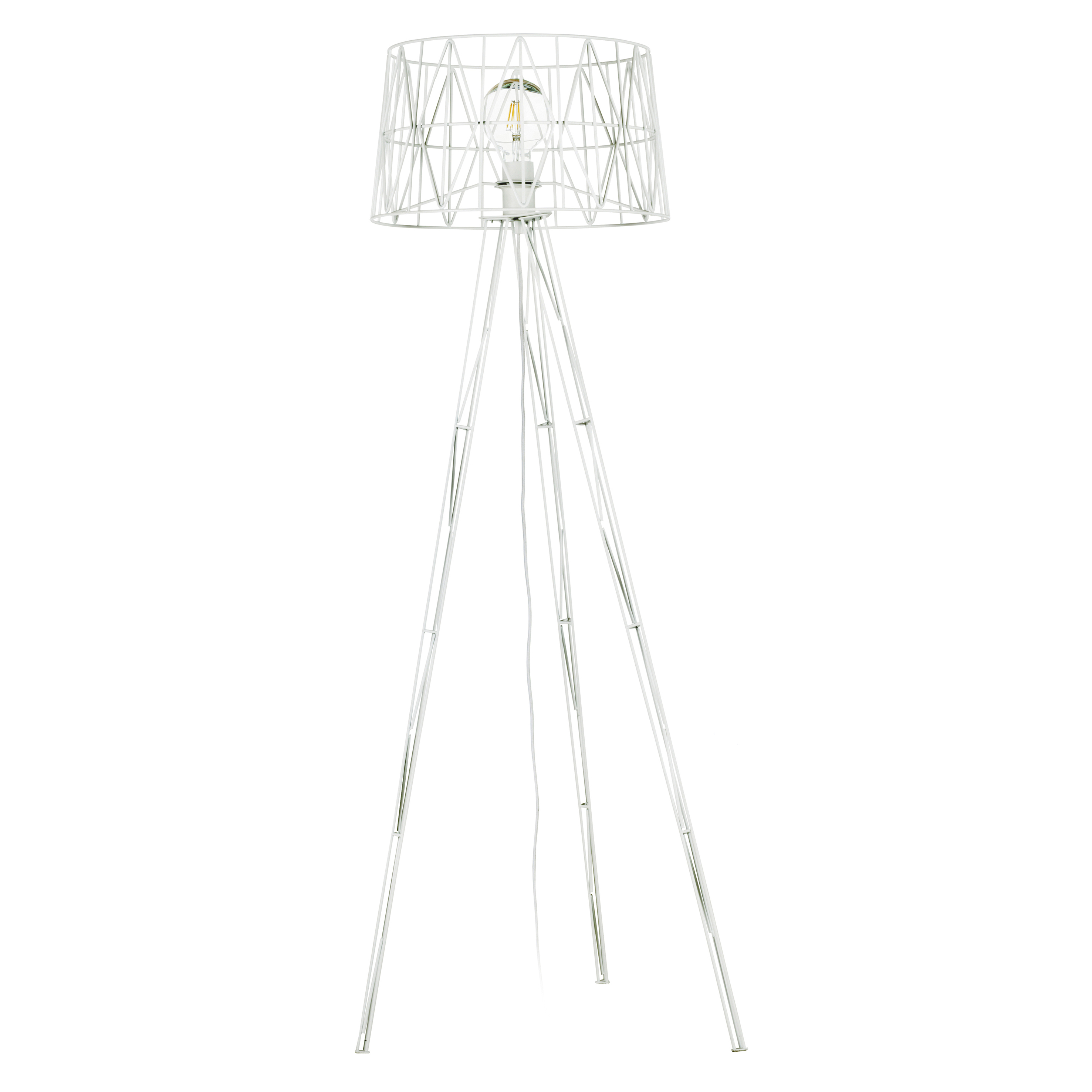 Novolux Lighting - Lámpara de pie- TESS, uso interior, H131 cm, E27, 42W, Blanco, interior