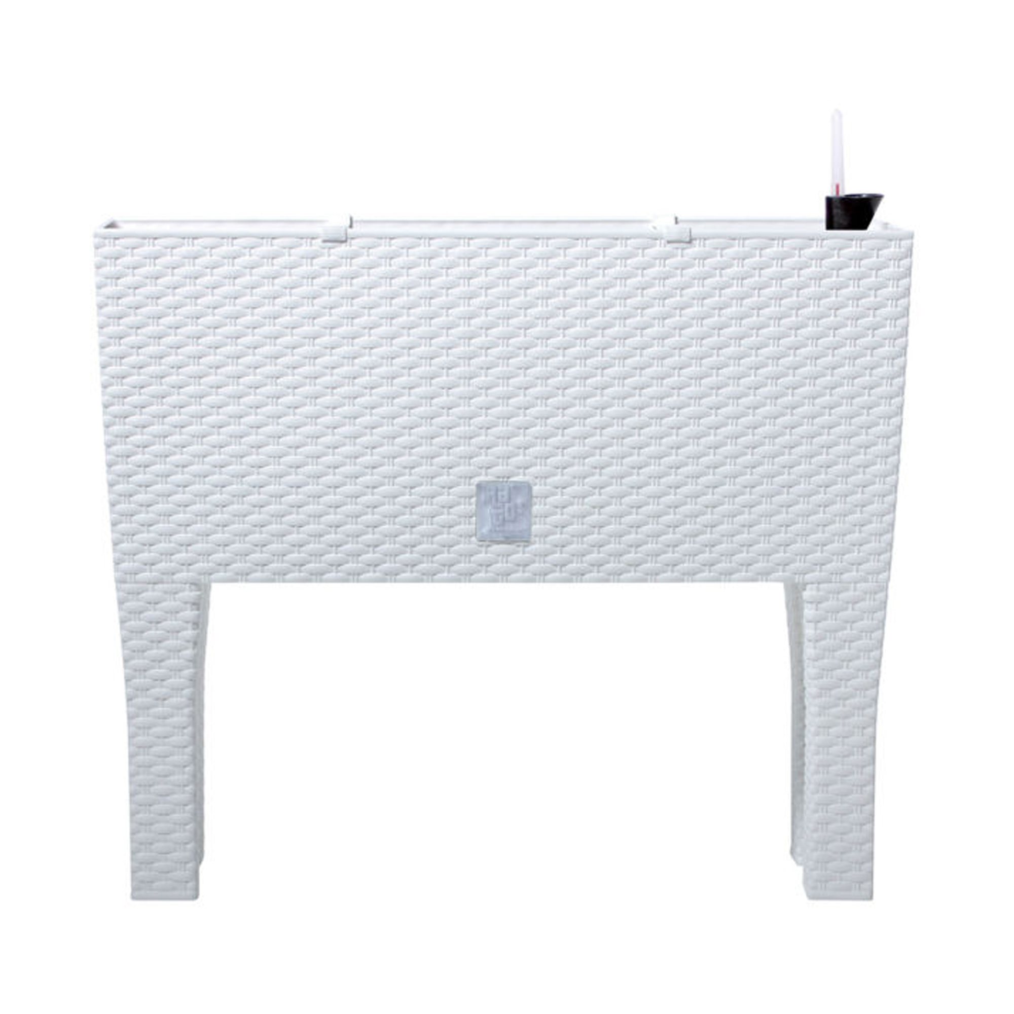 Prosperplast Jardinera con Patas Rato JH 600 Blanco 80x33x65cm