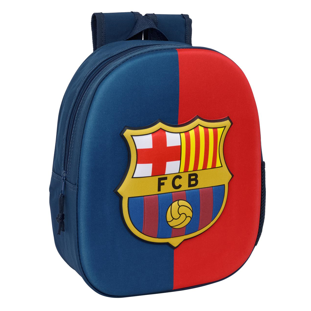Mochila Guarderia 3D F.C.Barcelona 3D 27x33x10 Cm (Safta 622584890)