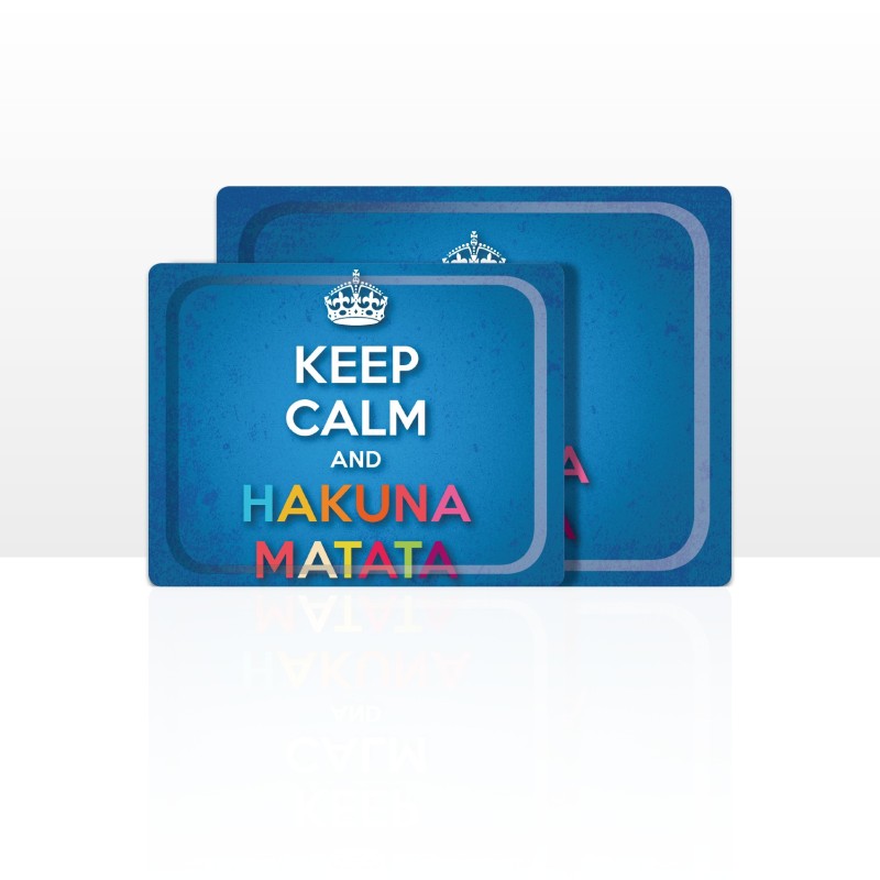 DON HIERRO - Set de 2 bandejas de servir, 42 x 29 cm y 48 x 37 cm, aptas para lavavajillas.-