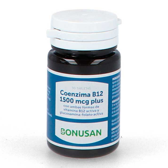 Bonusan Coenzima B12 1500 Mcg Plus 90 Tab Bonusan..
