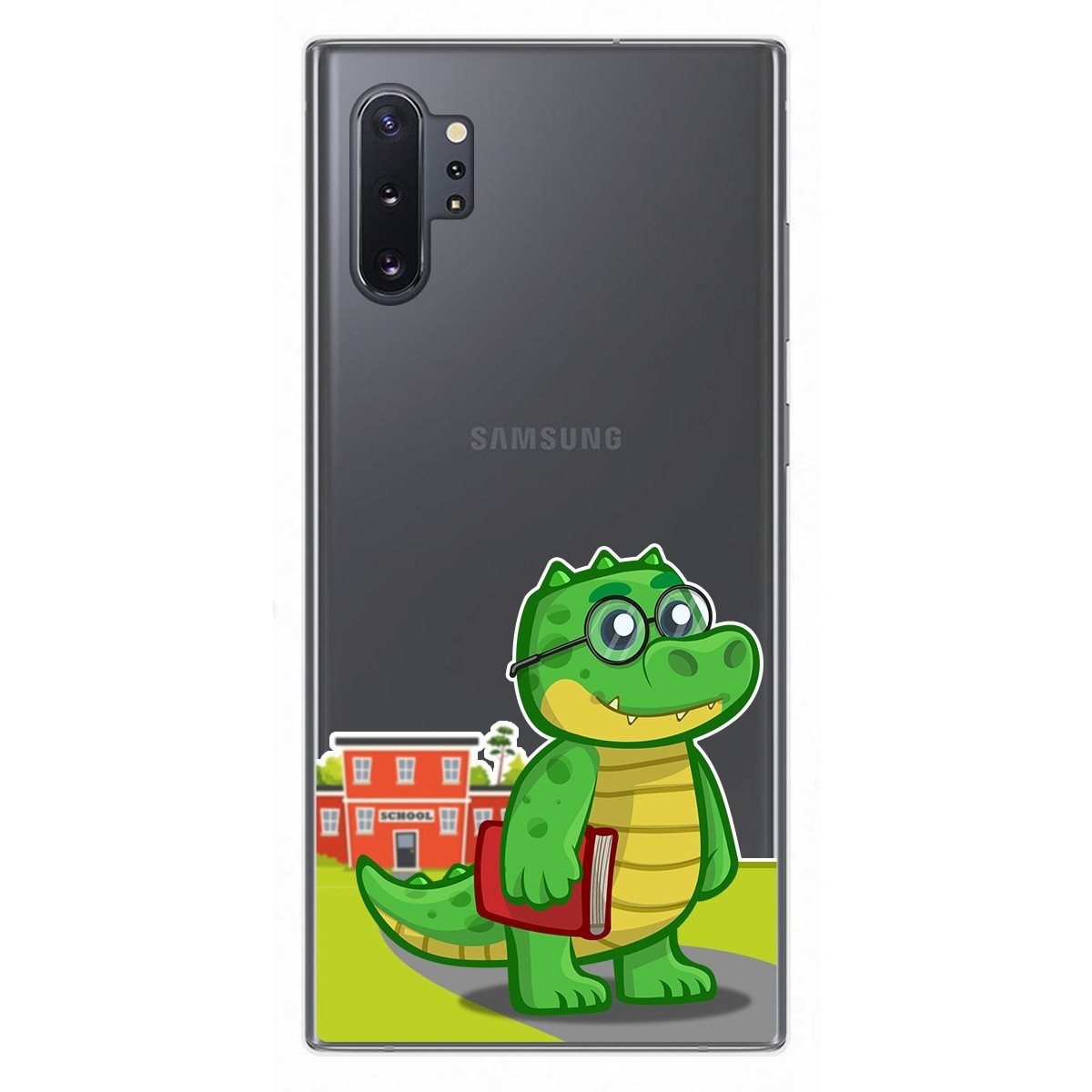 Tumundosmartphone Funda Gel Transparente para Samsung Galaxy Note10+ diseño Coco Dibujos
