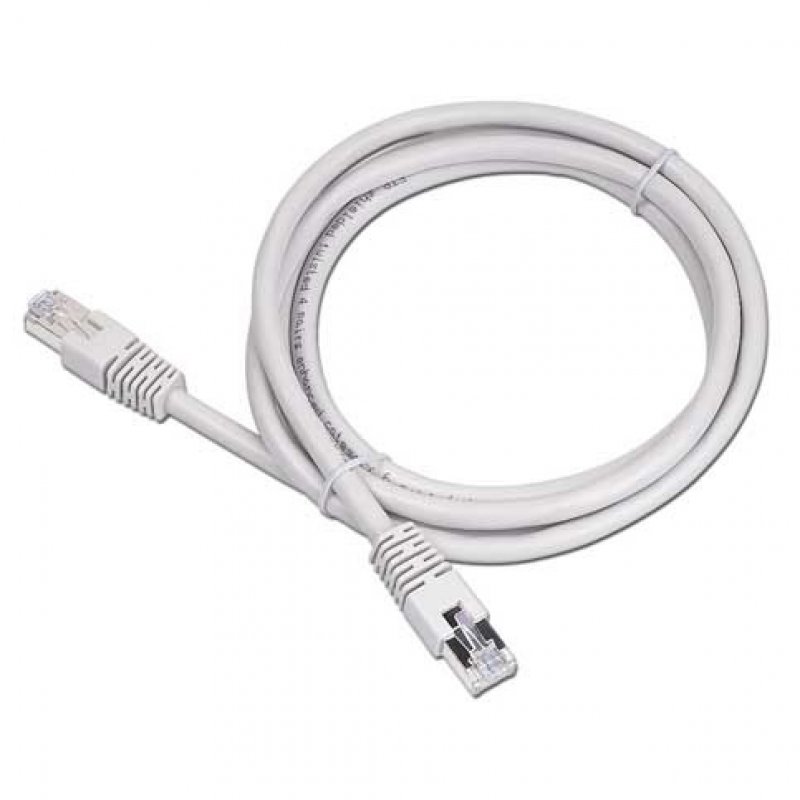Gembird RJ45 Network Cable Cat 5e 20m Gray, UTP with male connectors for high-speed 10/100/1000Base-T(X) technology, ideal for stable internet connections and data transfer.