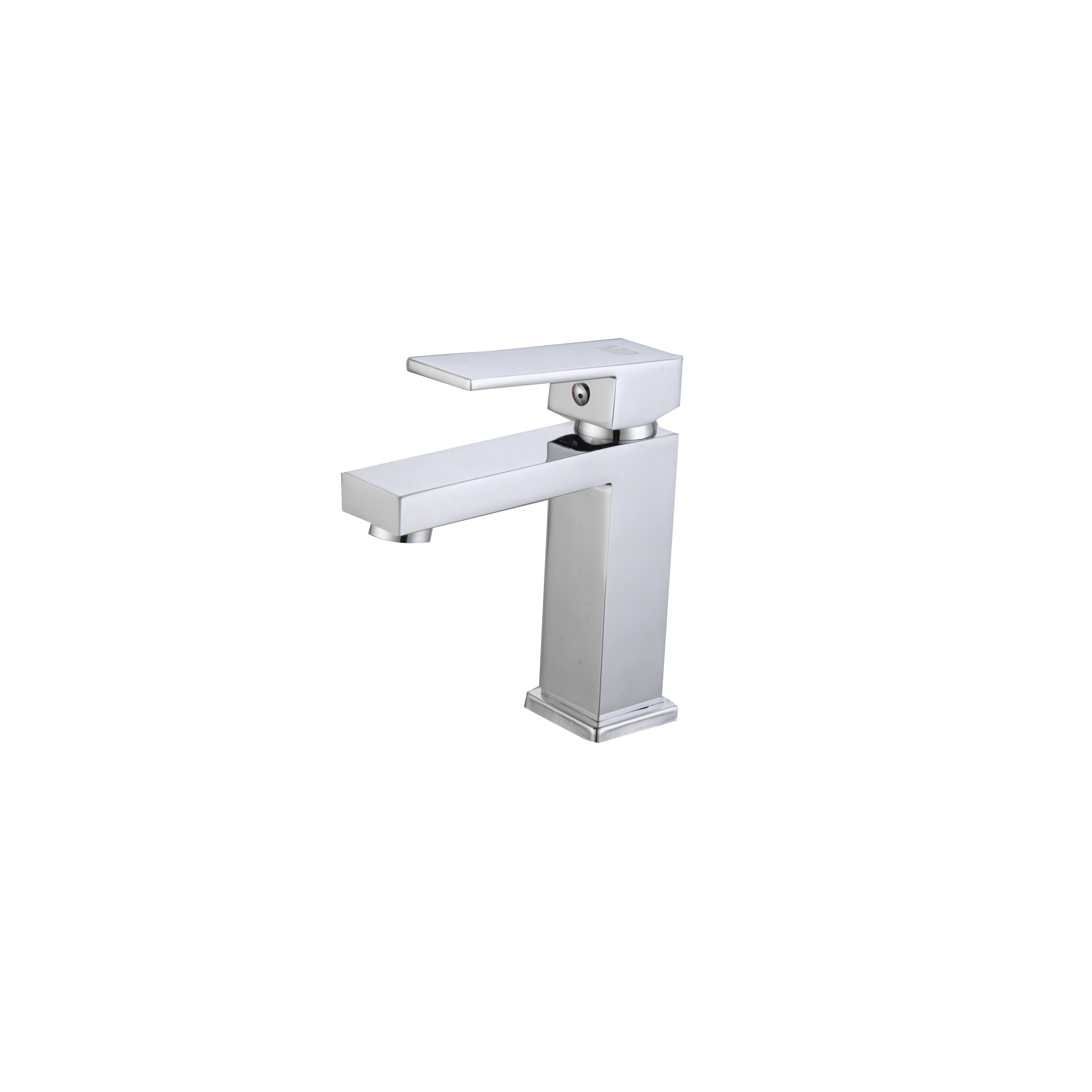 DP GRIFERÍA Grifo Monomando Lavabo Serie Duratón - Base Latón, Cartucho 25mm, Cromo, CE