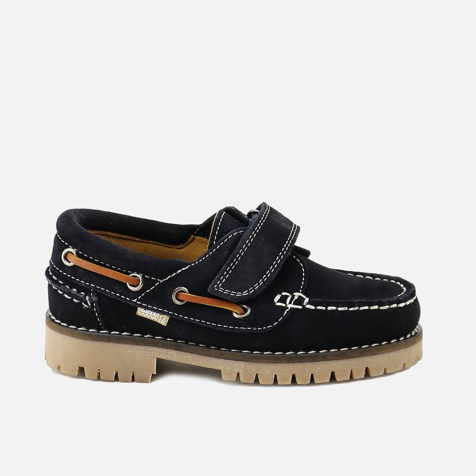Zapatos Náuticos Cierre adherente Marino Sibaritas | Eli 1957