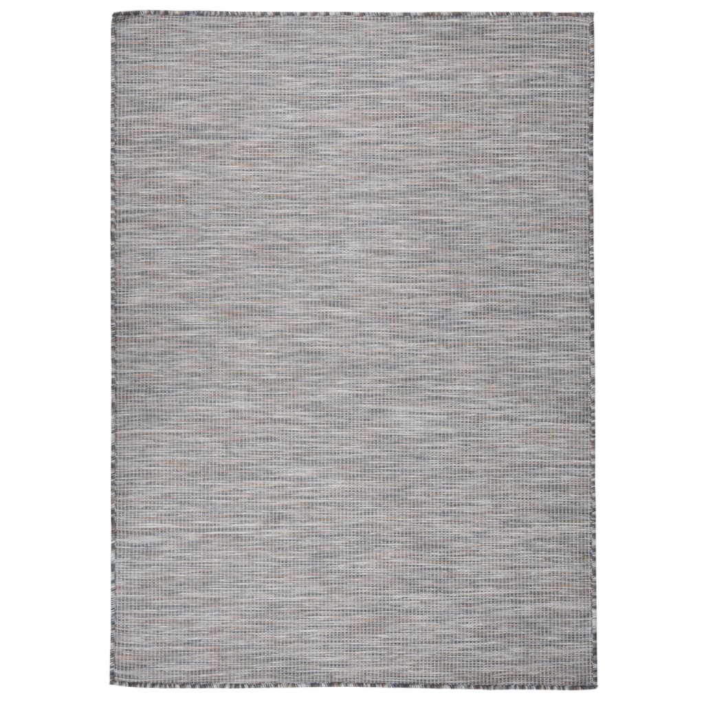 vidaXL Alfombra de exterior de tejido plano 200x280 cm Multicolor