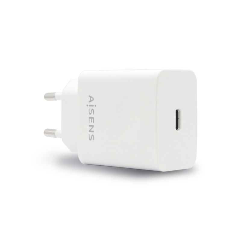 Mini cargador USB, 5V/1A, blanco - AISENS®