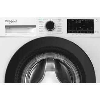 Whirlpool - Lavadora de carga frontal WAM 07WB SPT de 10 kg, clase energética A, 1351 rpm, motor inverter y WiFi blanco