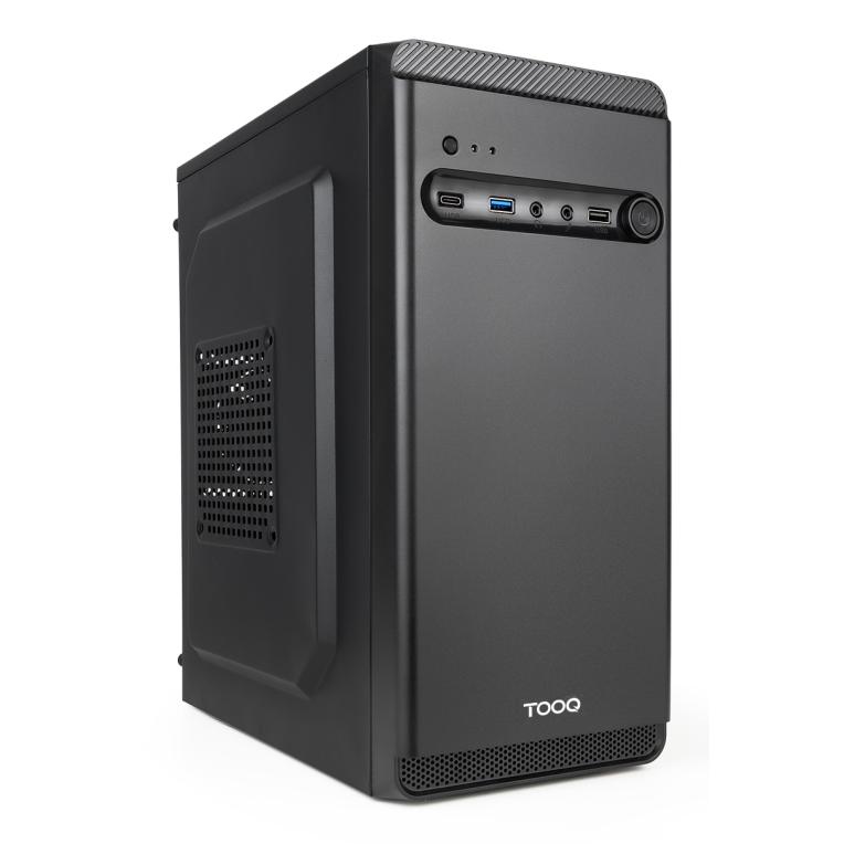 Torre PC Torre TooQ DODEKA ULTRA Mini Tower Micro-ATX 500 W Negra silenciosa