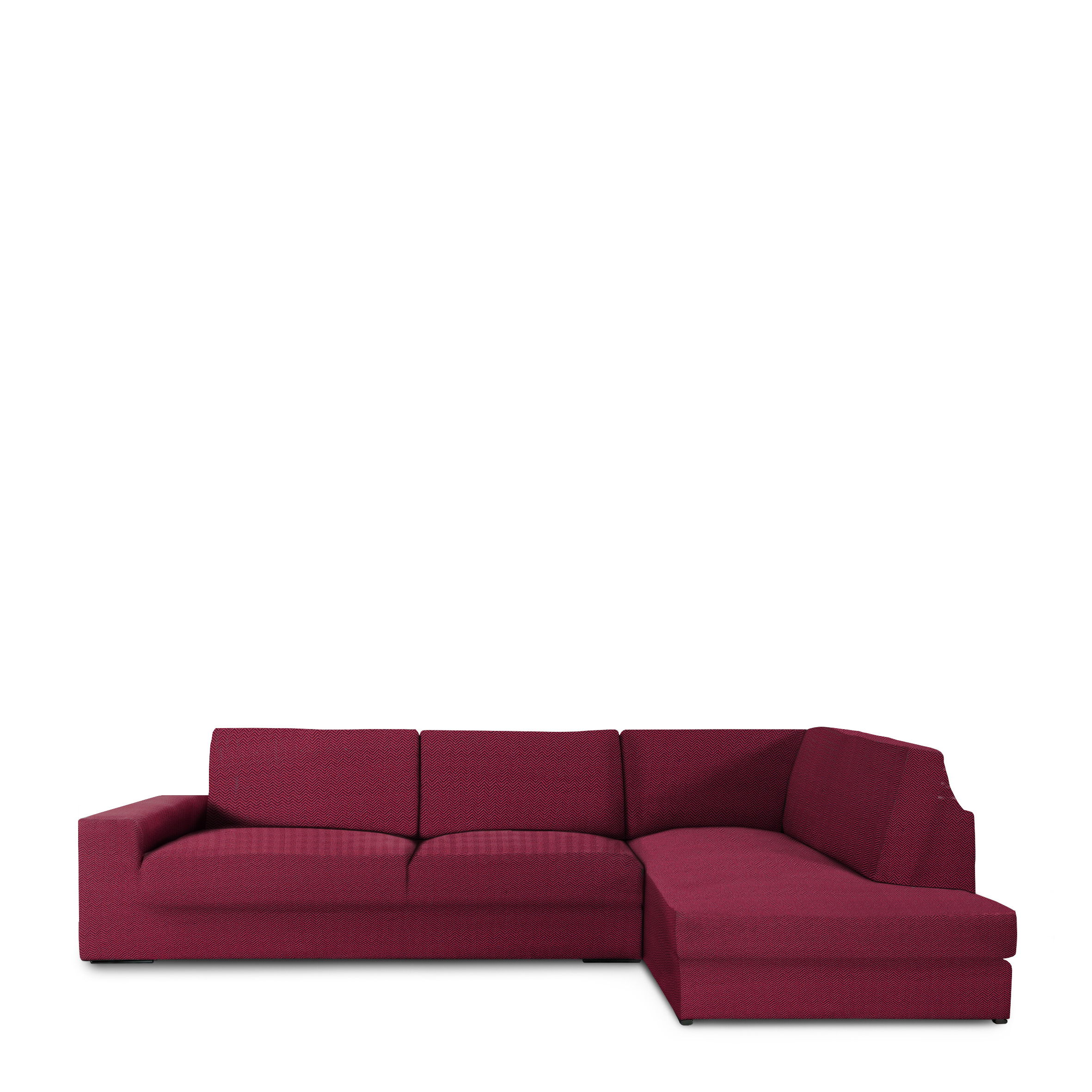 Fundas de sofa chaise longue con respaldo premium jaz derecho (Mirando de frente) c/8, Tamaño derecha, 170x310x110cm, Fábricada en España
