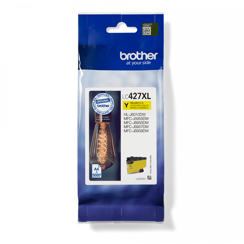 Cartucho Brother LC427XL AMARILLO MFCJ5955-6955 5K