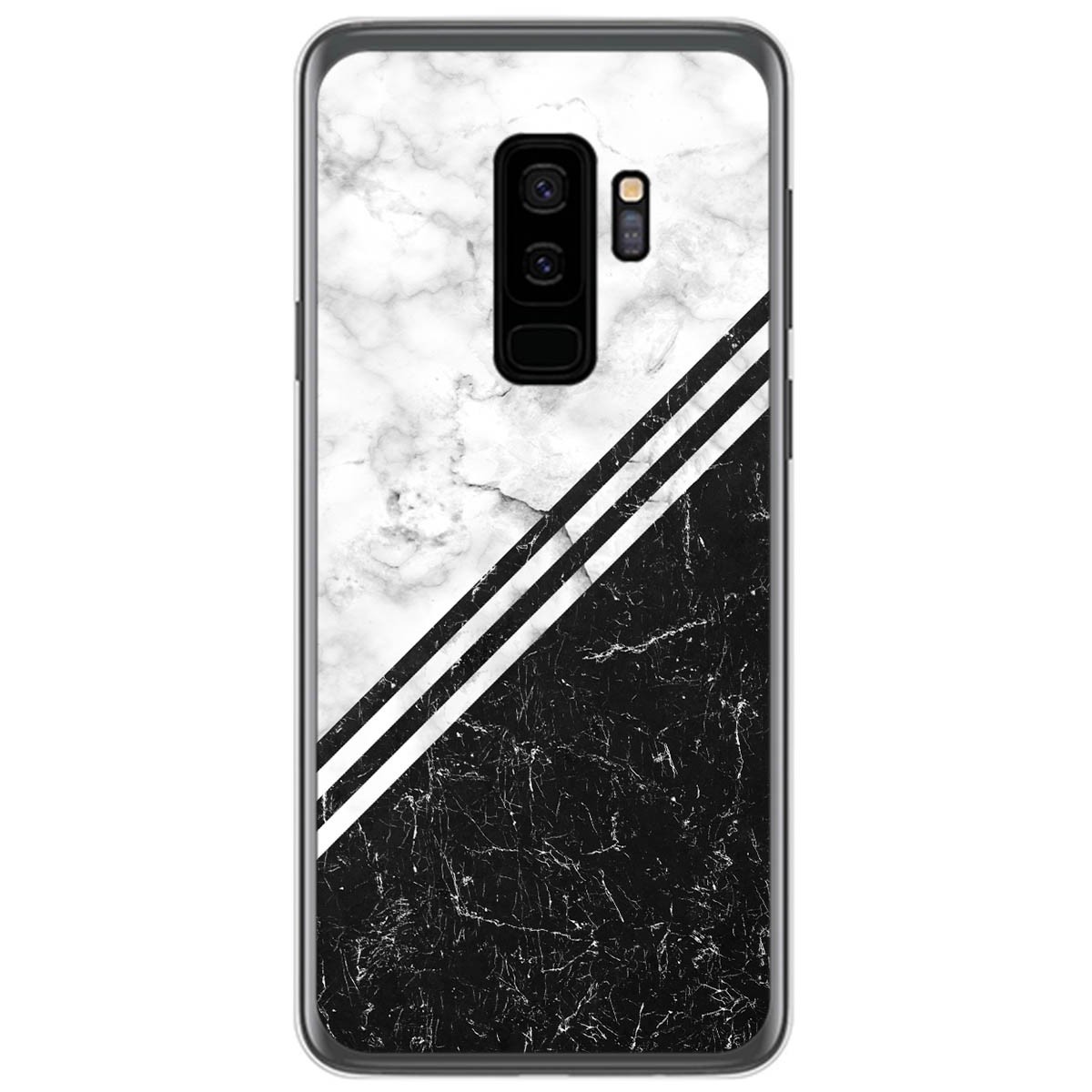 Tumundosmartphone Funda Gel Tpu para Samsung Galaxy S9 Plus diseño Mármol 01 Dibujos