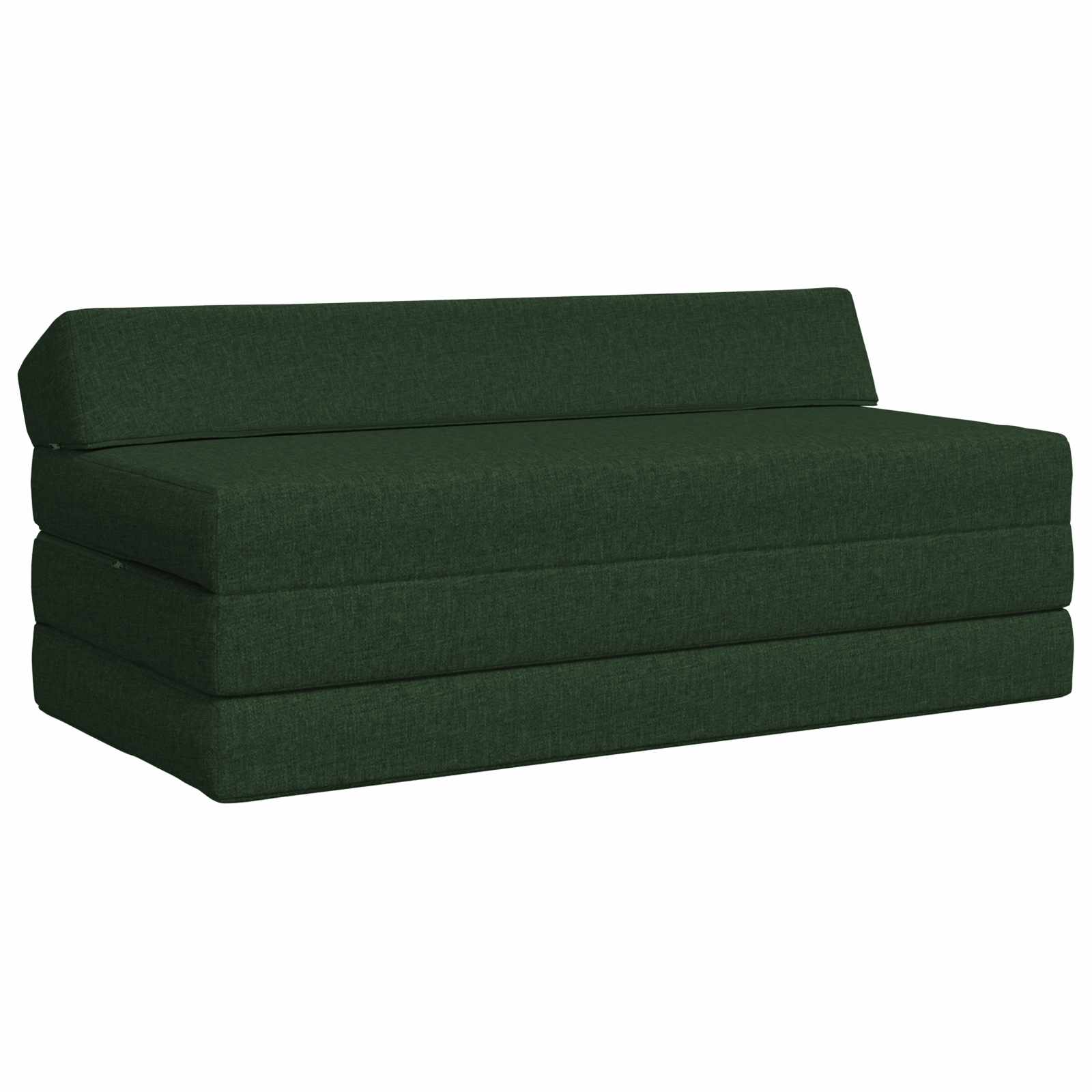 Sofá Cama Plegable Negro 120 x 60 x 49 cm Tela