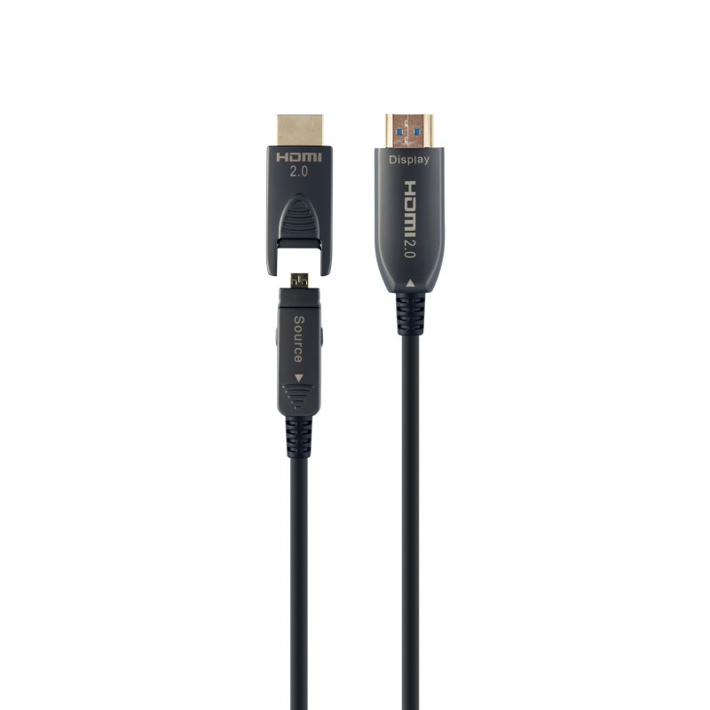 Gembird - CCBP-HDMID-AOC-30M cable HDMI HDMI tipo A (Estándar) HDMI tipo D (Micro) Negro CCBP-HDMID-AOC-30M