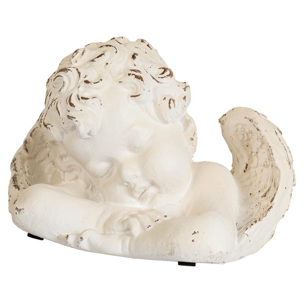 Figura Angel De Magnesio Blanco 18x29x19cm, El mejor complemento para tu hogar