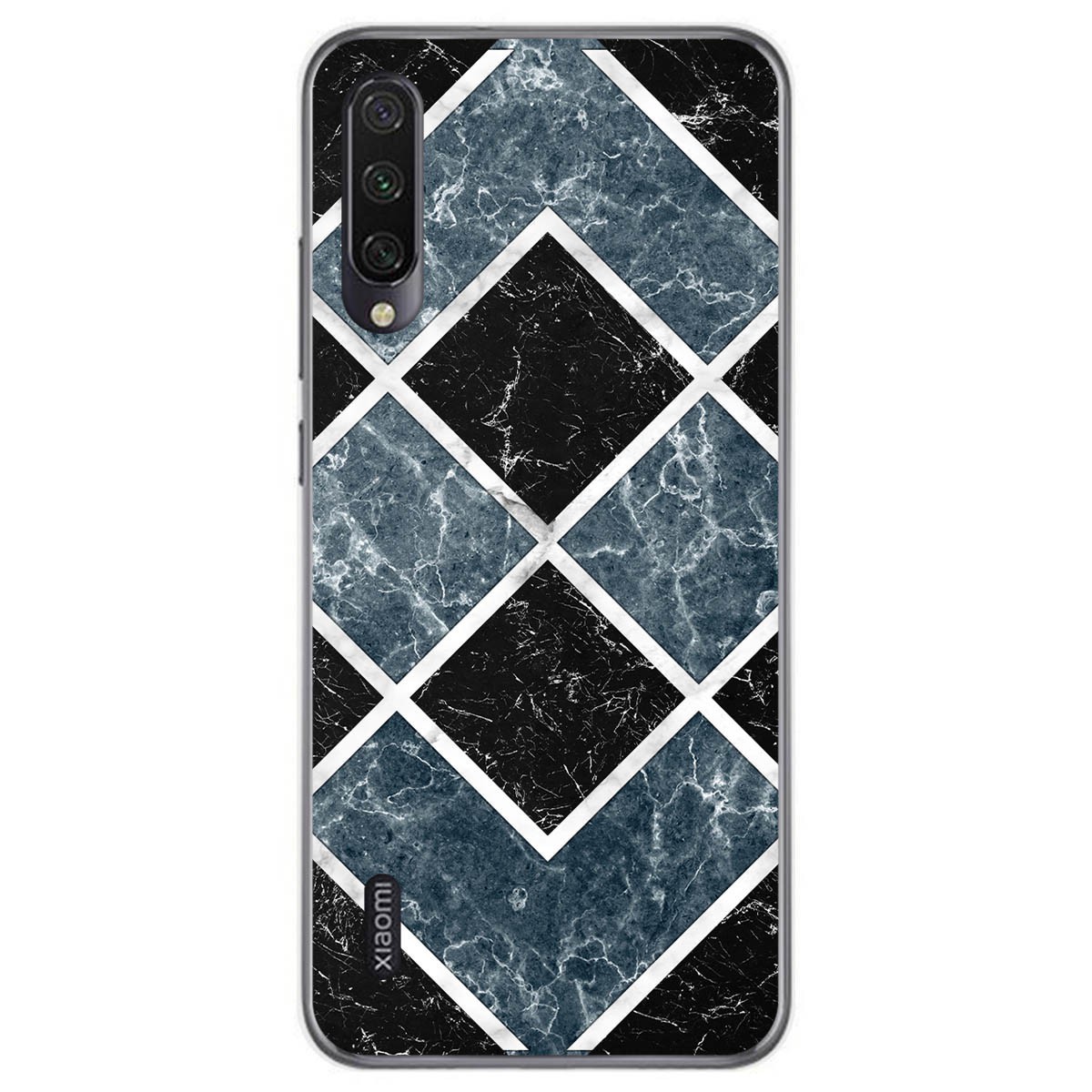 Tumundosmartphone Funda Gel Tpu para Xiaomi Mi A3 diseño Mármol 06 Dibujos