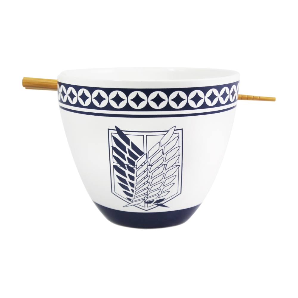 Bol de Ramen con Palillos - Ataque a los Titanes - 470 ml - JUST FUNKY