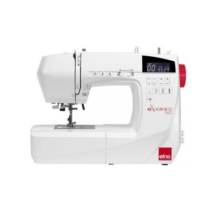 Máquina de Coser Electrónica Elna 560Ex con 100 Puntadas Diferentes y muy completa de accesorios