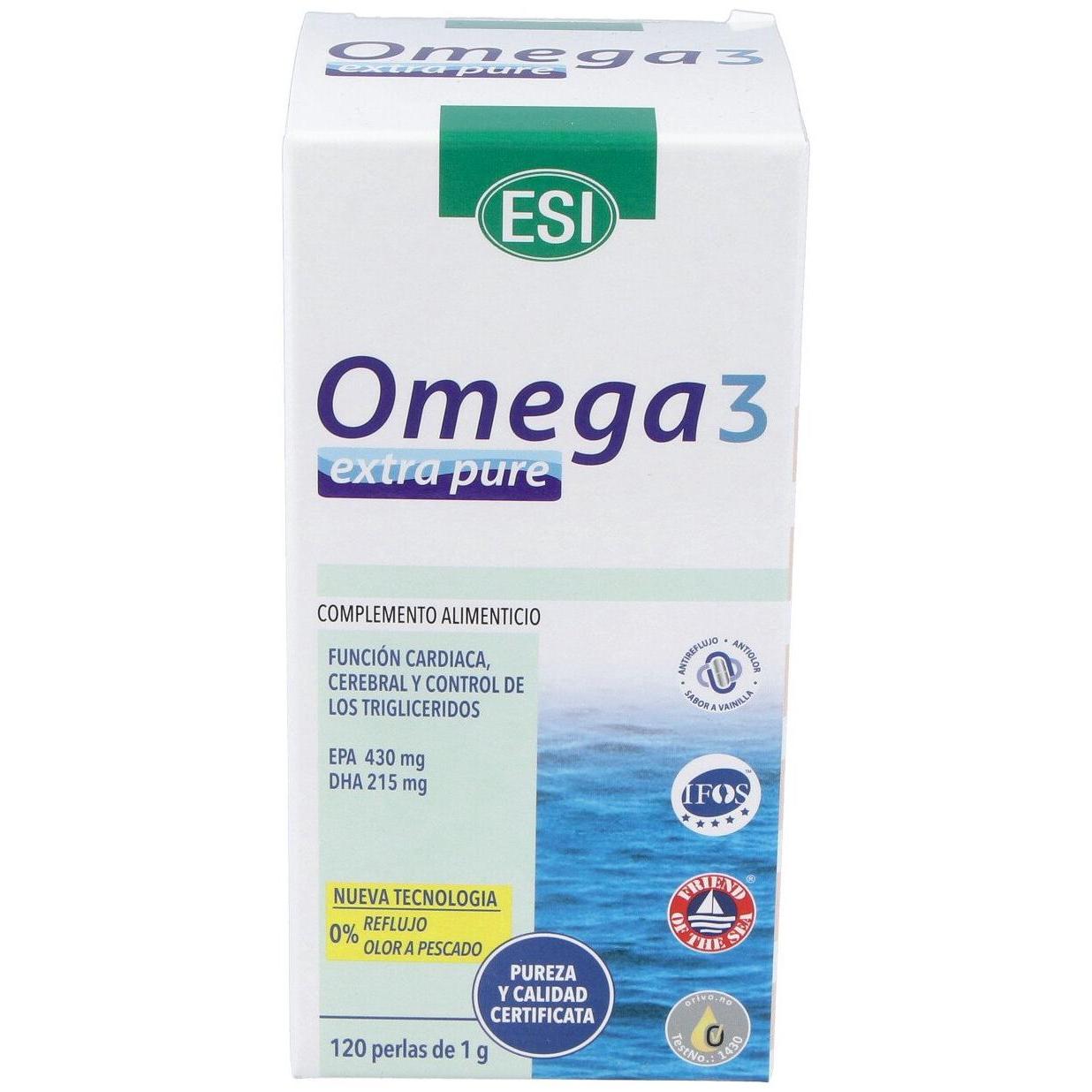 ESI - TREPAT DIET ESI Omega 3 Extra Pure 120 Perlas