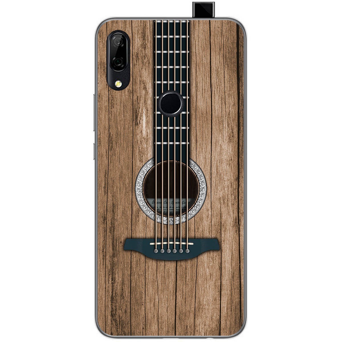 Tumundosmartphone Funda Gel Tpu para Huawei P Smart Z diseño Madera 11 Dibujos