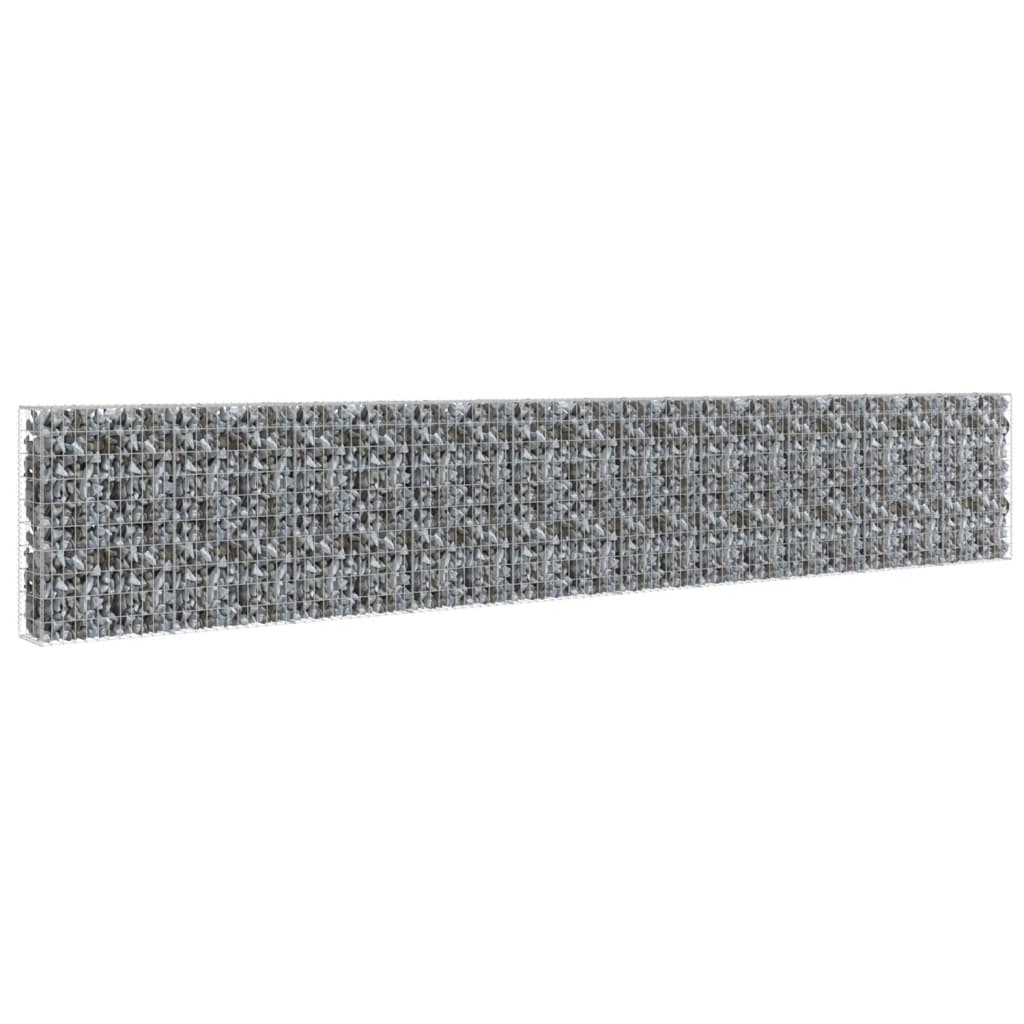 Muro de Gaviones Vidaxl: 100 X 20 X 100 Cm - Acero Galvanizado