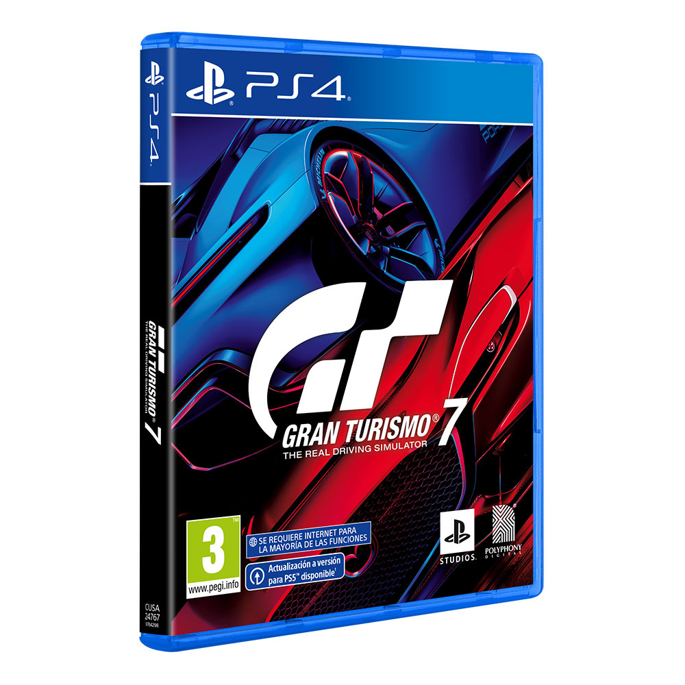 PlayStation GRAN TURISMO 7 - STANDARD EDITION PS4 - PAL España - Formato físico - Nuevo precintado