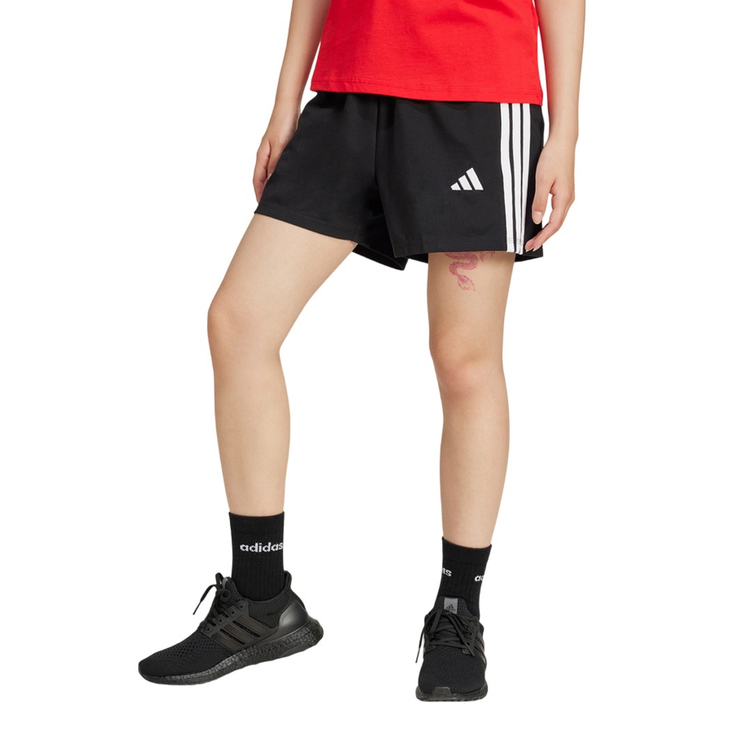 Pantalon Corto Adidas W 3S Negro Mujer Jd0908