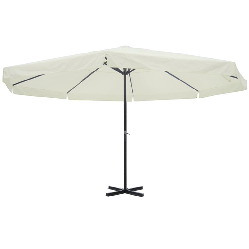 vidaXL Sombrilla Parasol para Jardín Patio Terraza Protección UV Aluminio 500 cm