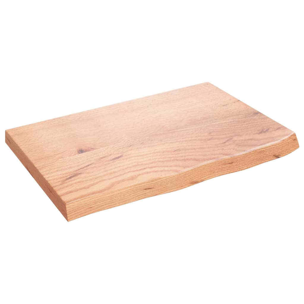 vidaXL Encimera de Baño Tablero Plegable de Mesa Madera Tratada Color Marrón claro,  Natural,  Gris oscuro y mas