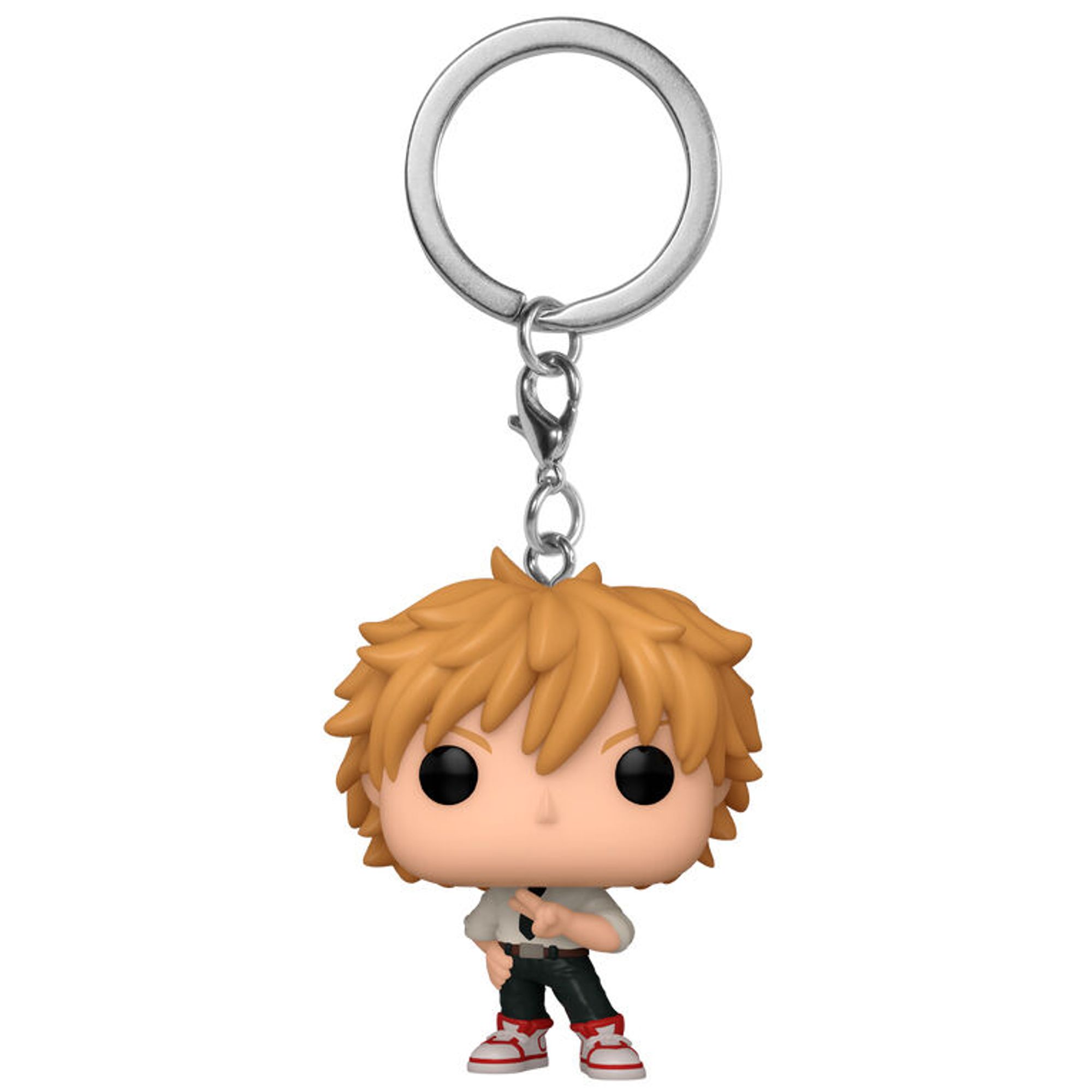 Llavero Pocket Pop Denji de chainsaw man para fans de anime, mini figura coleccionable, diseño estilizado con acabado vinilo, ideal para regalo o colección
