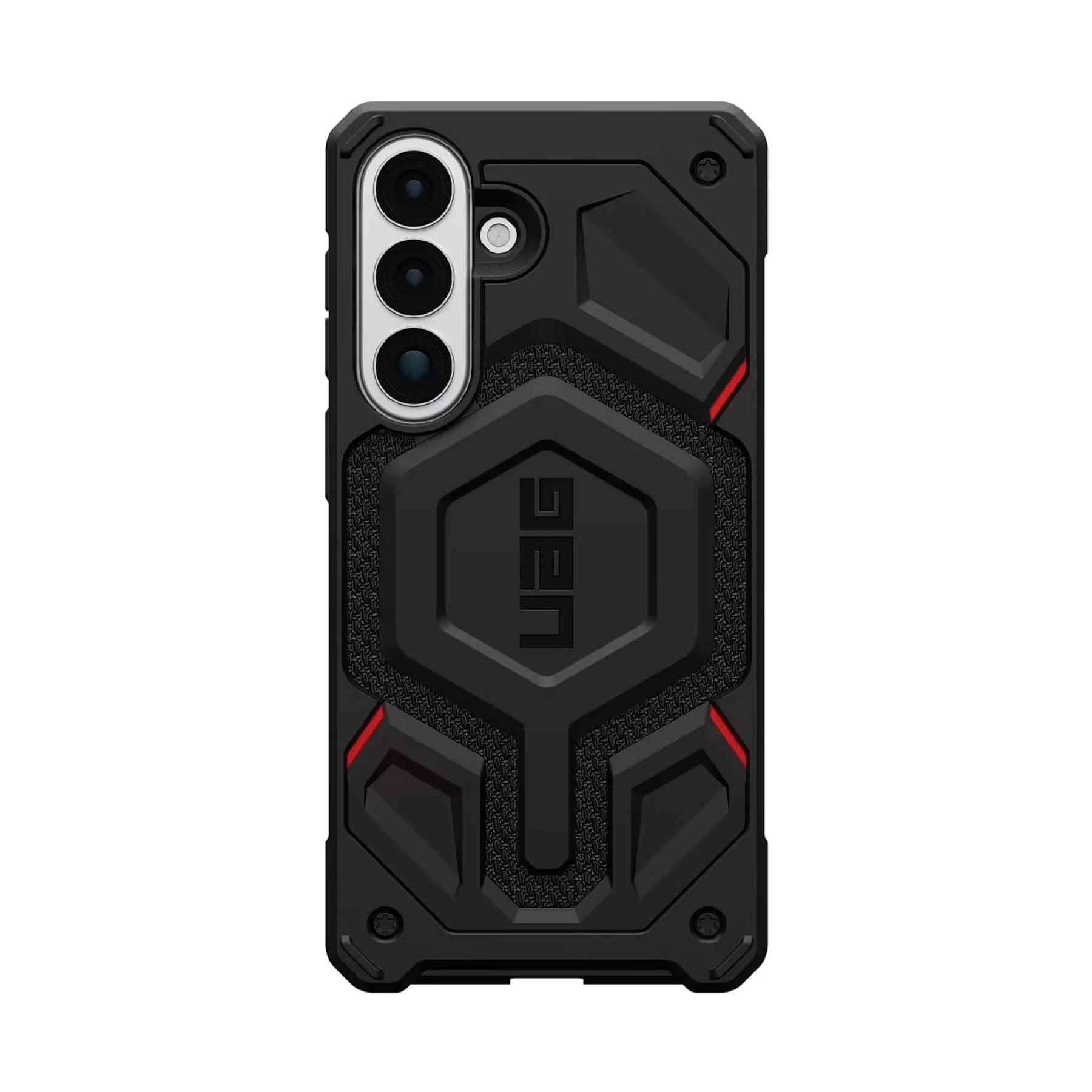 UAG - Funda para móvil MONARCH PRO para Samsung Galaxy S26+ con acabado en Kevlar, módulo magnético integrado, protección contra caídas de hasta 7,6 m y compatibilidad con Samsung Pay y cargadores inalámbricos