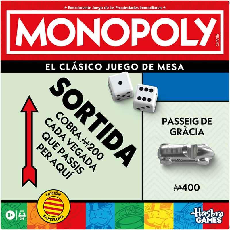 Monopoly Clásico Barcelona (Hasbro G0009B) HASBRO