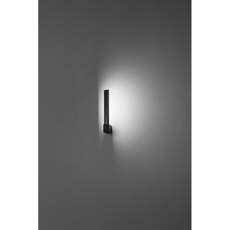 Lámpara de pared LED inclinable ajustable negra ELLE 14W Perenz