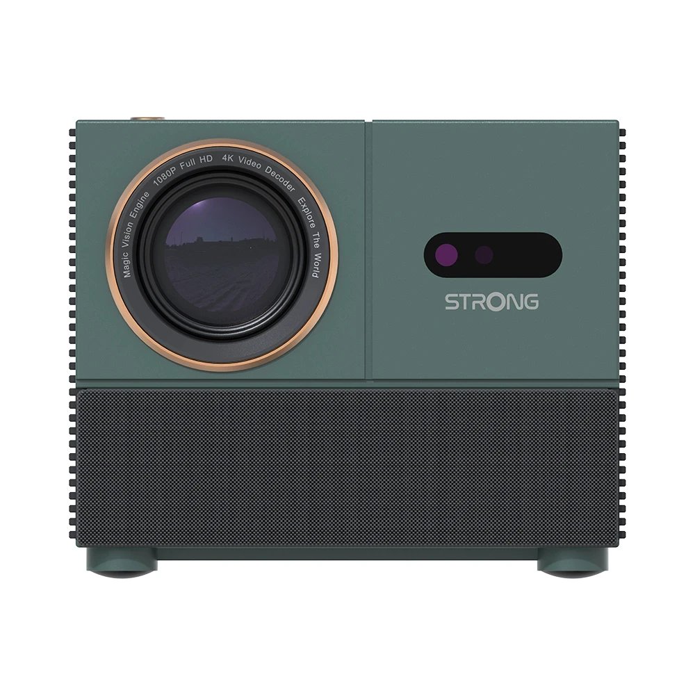 Proyector Cine en Casa y Techo Strong MD62516682 Full HD 300 Lúmenes ANSI 3LCD / Lámpara  | Auto Focus, Uso portátil