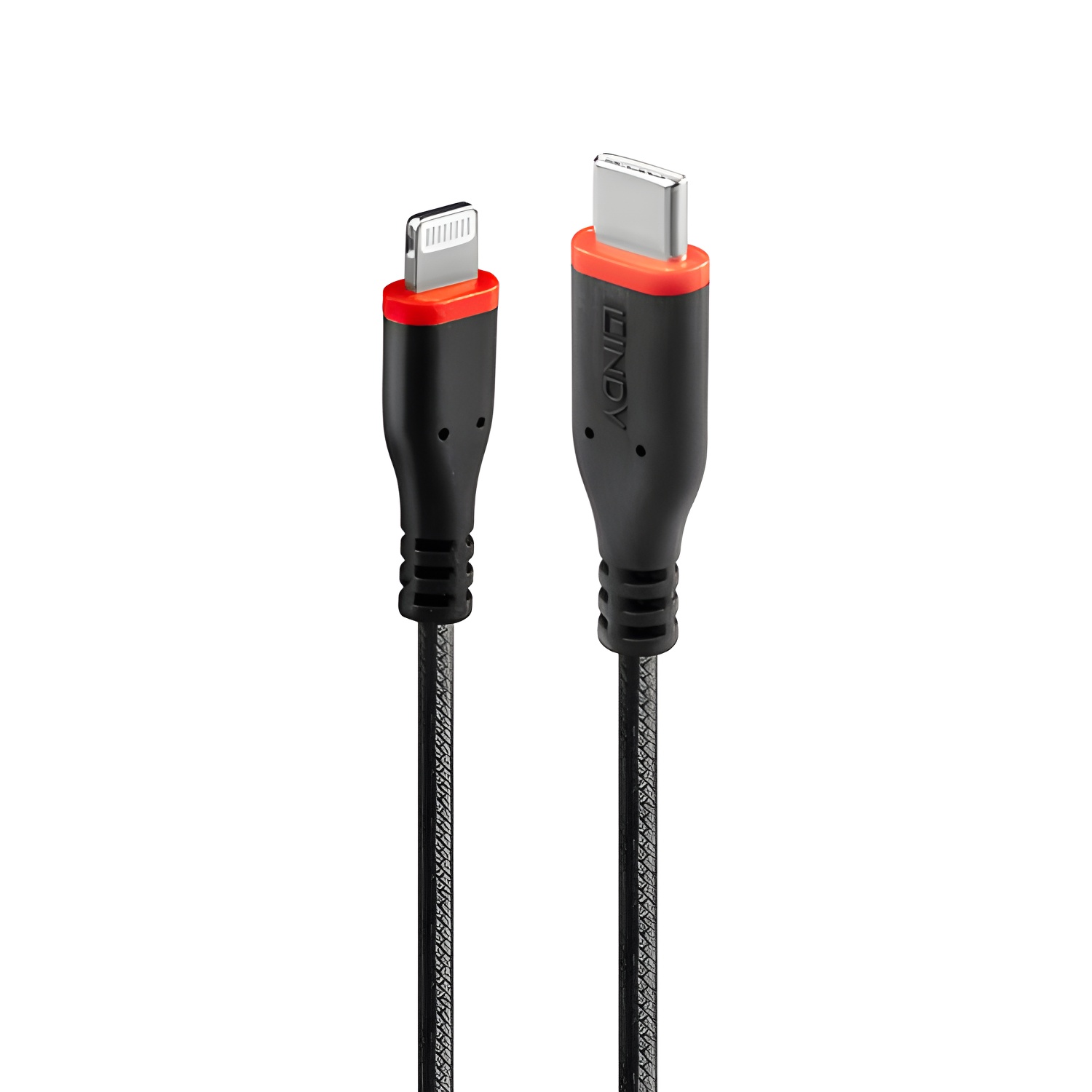 LINDY 31285 0,5 m resistente USB tipo C a cable de carga Lightning [certificado MFi]