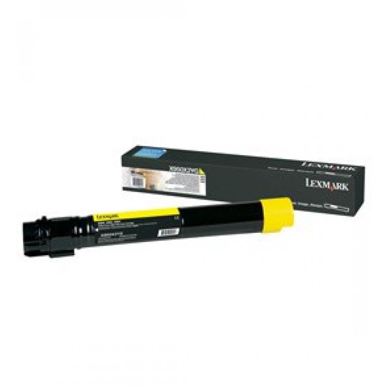 Lexmark X950X2YG cartucho de tóner 1 pieza(s) Original Amarillo