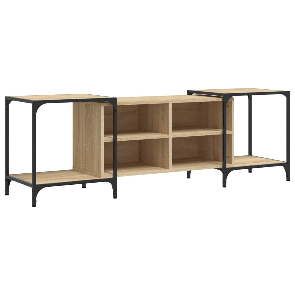vidaXL Mueble de TV madera de ingeniería 153x37x50 cm, Mueble de Salon, Mueble TV, Mueble TV salon, Mesa de TV, Mueble tele