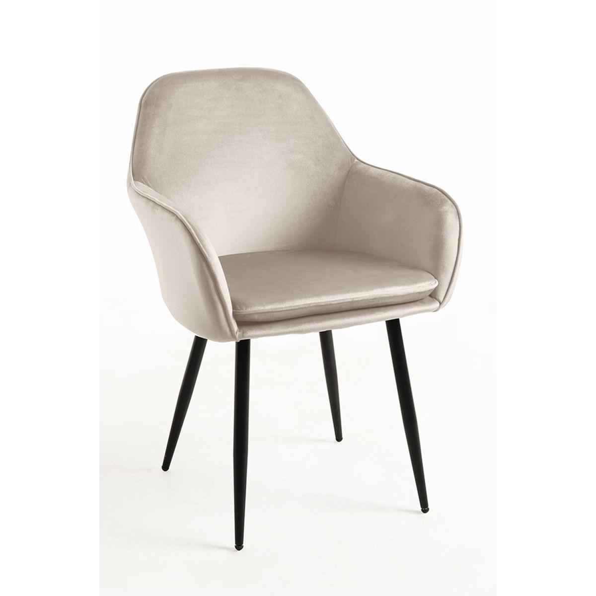 Regalos Miguel - Sillas Comedor - Silla Chic Black - Beige