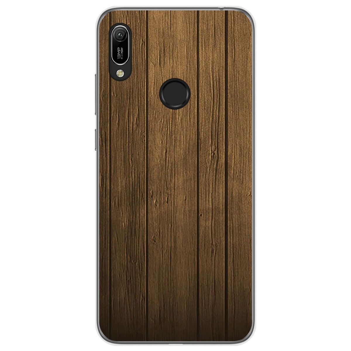 Tumundosmartphone Funda Gel Tpu para Huawei Y6 2019 / Y6s 2019 diseño Madera Dibujos