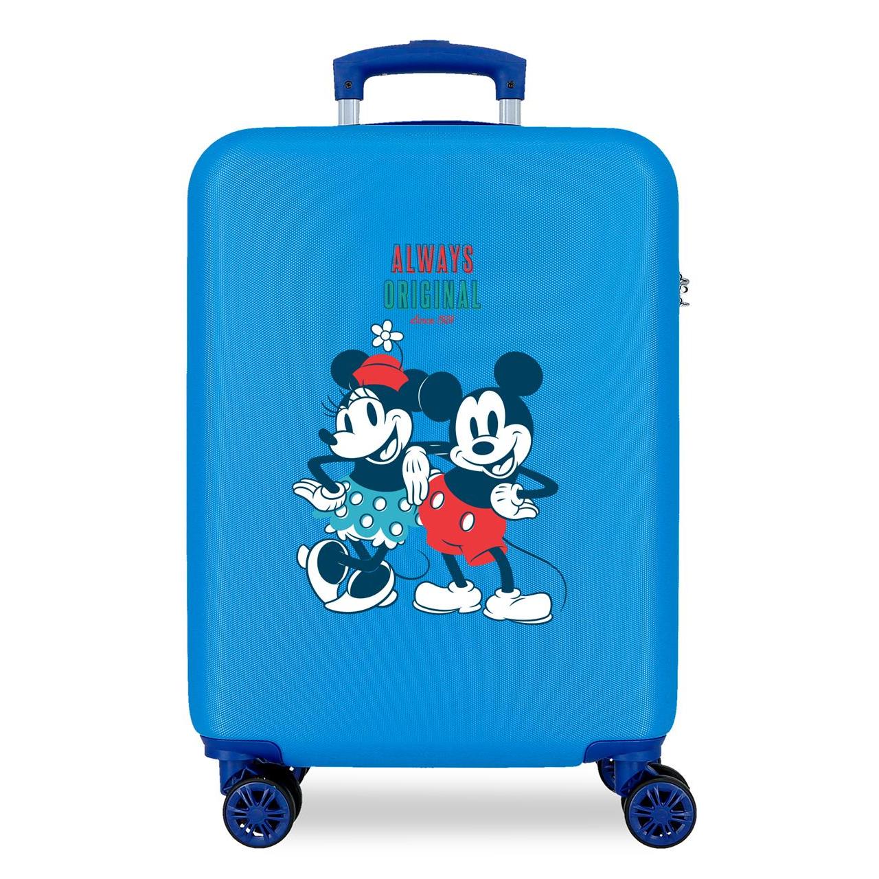 Maleta de cabina Disney Mickey Always original Azulon 55x38x20cm